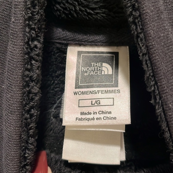 The North Face Caroluna Quilted long Jacket Fleece Lined Large L - Picture 6 of 13